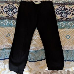 Jcrew Petite Black Minnie Crop Pants